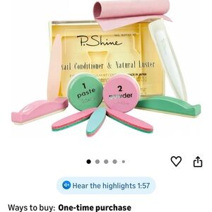P.shine Japanese Manicure Kit - Nail Strengthener and Growth Set Discounted!